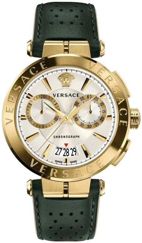 versace manifesto black dial leather strap men's watch|Versace The Manifesto Edition Leather Strap Watch on SALE.